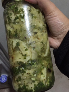 Una foto de Berenjenas al escabeche! Fáciles y económicas, suaves se pueden guardar en frascos