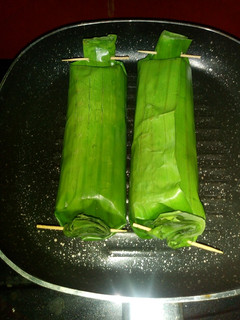 Foto resep Nasi bakar teri reborn