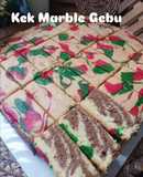 Kek Marble Gebu Mudah