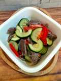 720. Tumis Zuchini Daging