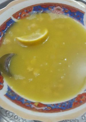 صورة لوصفة طريقه عمل الحمص(البلبي)