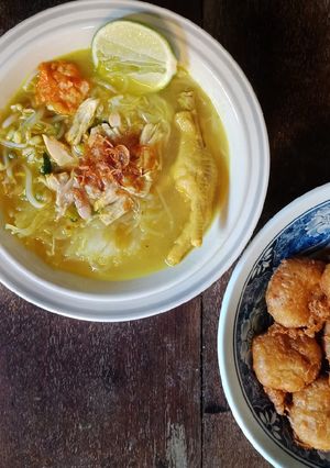 Foto resep Soto ayam kuah bening
