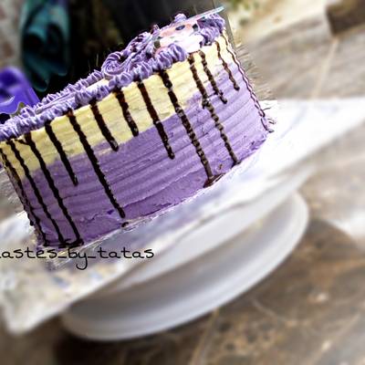 Eve's Classic Purple Drip Cake - Eve's Cakes