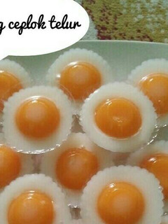 Foto resep Puding Ceplok Telur