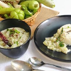 A picture of Mixed Summer Vegetable Paal(Milk) Kootu.