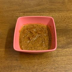 Allam pachadi/ginger chutney A picture of Allam pachadi/ginger chutney.