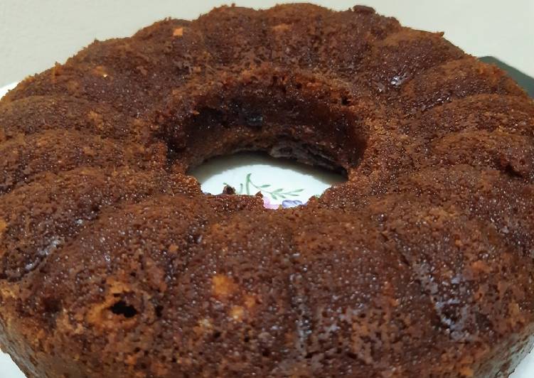 macam menggodok Bolu Caramel Sarang Semut yang puas