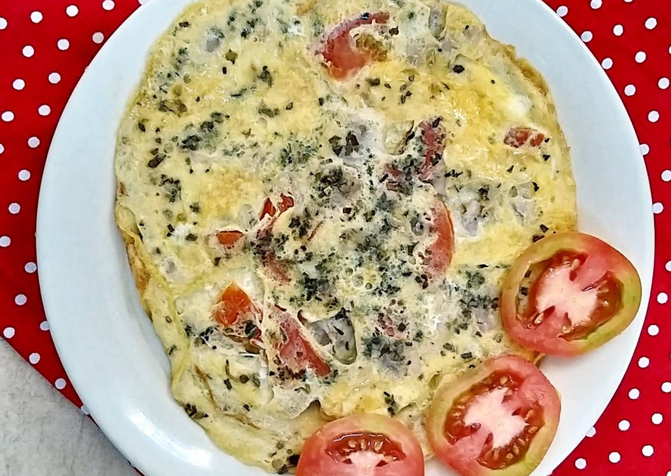 Beff slice omelette