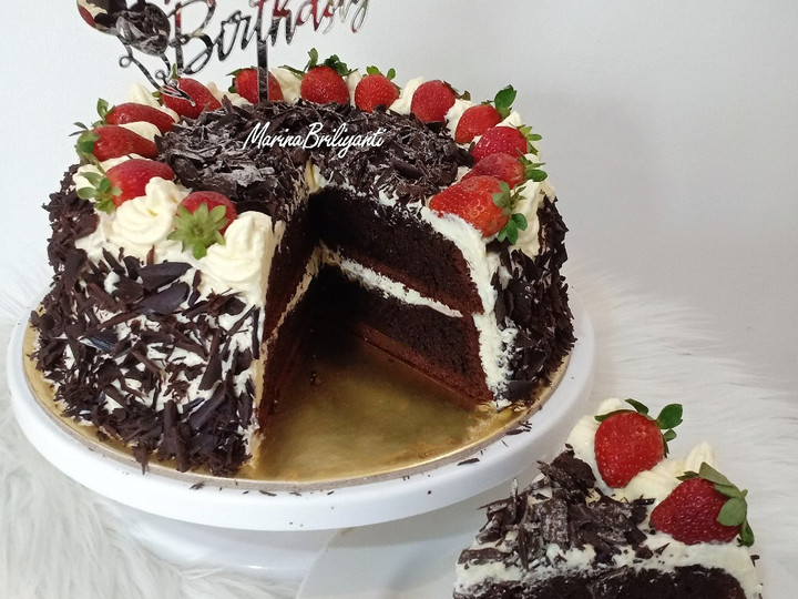 Resep Kue Ulang Tahun Sederhana (Simple Birthday Cake) yang Bikin Ngiler