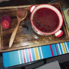 A picture of Beetroot Soup.