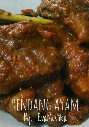 Foto resep Rendang Ayam