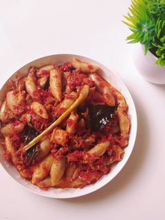 Foto resep Cumi Asin Balado