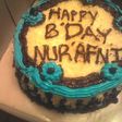 Kue ultah brownies