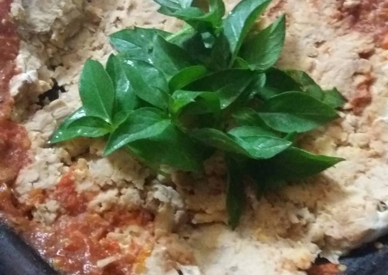 Penyet tempe serba kukus