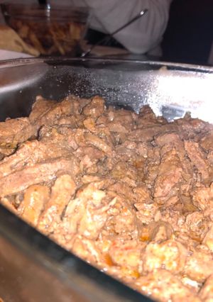 A picture of Beef Shawarma.