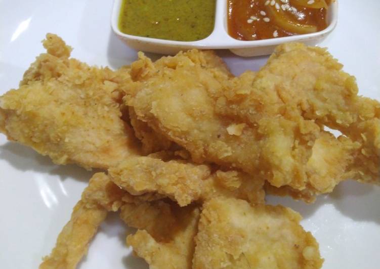 Cara Bikin Chicken Karage double sauce Anti Gagal