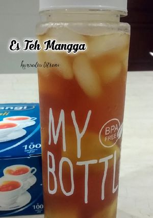 Foto resep Es teh mangga