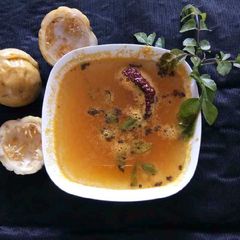 A picture of Passion Fruit Soup.