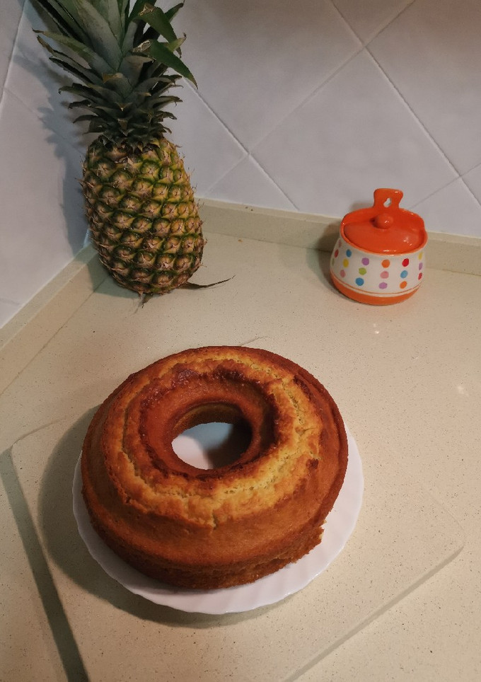 Una foto de Bizcocho de limón