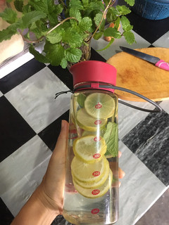 Foto resep Infused Water (Lemon,Mint)