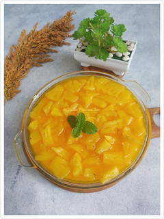 Foto resep Puding Tahu Buah Nanas