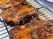 A picture of bake pork shoulder steak