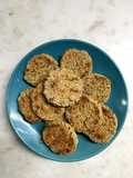 Galletas de avena (dos ingredientes)