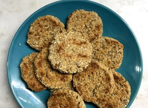 Una foto de Galletas de avena (dos ingredientes)
