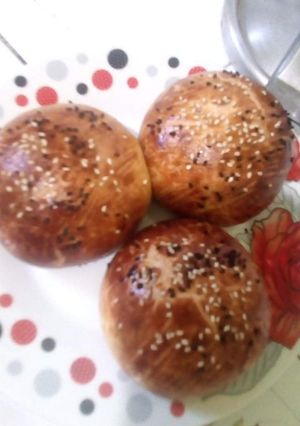 صورة لوصفة خبز الهامبورغر