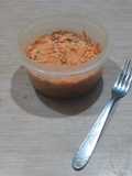 Ensalada de zanahoria con pasas de uva
