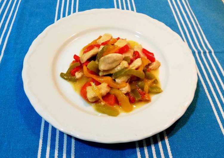 Recipe of Speedy Pollo ai peperoni