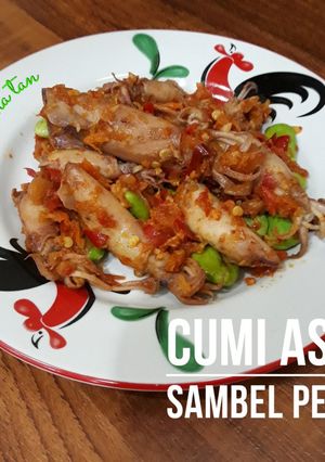 Foto resep Sambel Cumi Asin Pete
