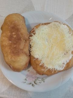 Lángos recept fotója