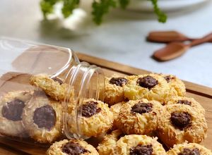 Foto resep Nutella Cheese Thumbprint Cookies