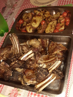 Una foto de Papas al horno
