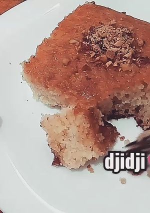 صورة لوصفة بسبوسه بحبه بيض واحدة