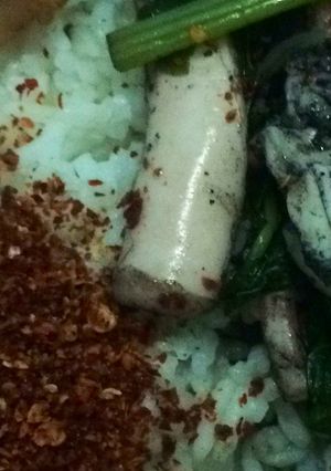 Foto resep Cah Hitam Sawi Cumi