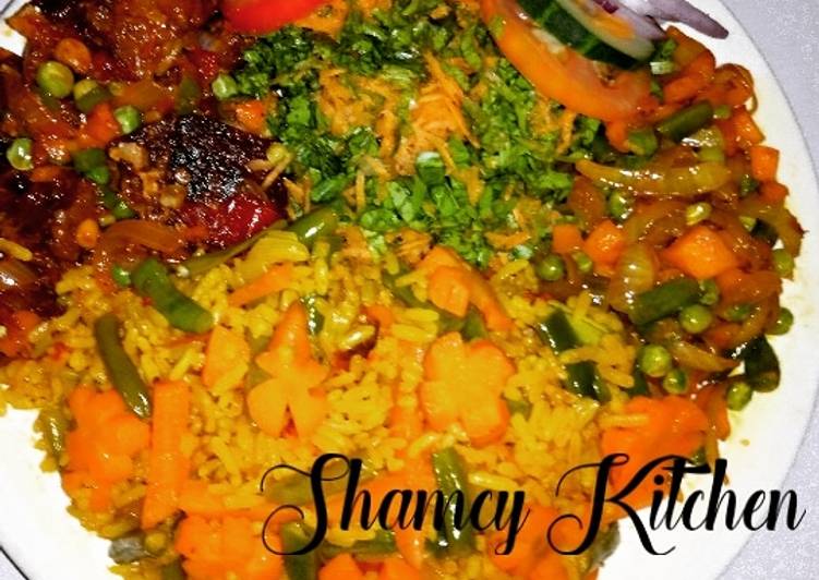 Veggies jolof Rice