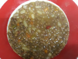 Lentejas con verduras