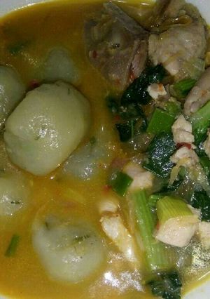Foto resep Cilok Kuah Pedas Non MSG Non Telur