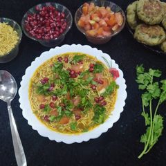 A picture of Jain Ragda Pattice.