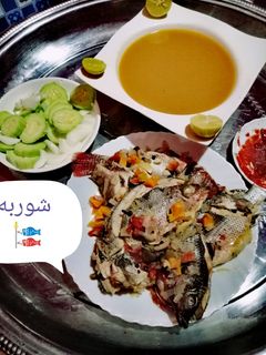 صورة لوصفة شوربه سمك 🎏
