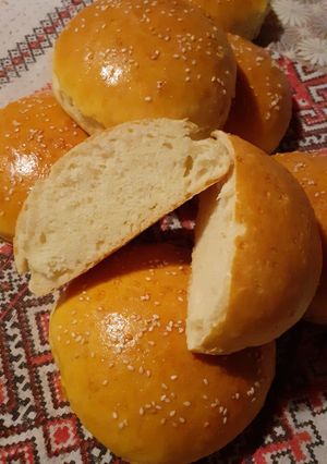 O poză a rețetei Chifle burger.