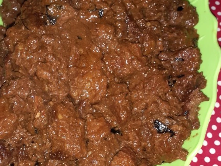 Langkah Gampang Membikin Resep Rendang daging yang Enak Banget Anti Ribet, Uenak Banget