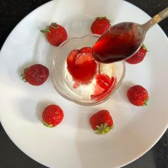 A picture of Zero Waste Strawberry 🍓 Syrup (Best Out Of Waste).
