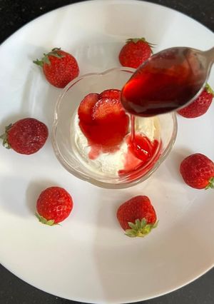 A picture of Zero Waste Strawberry 🍓 Syrup (Best Out Of Waste).