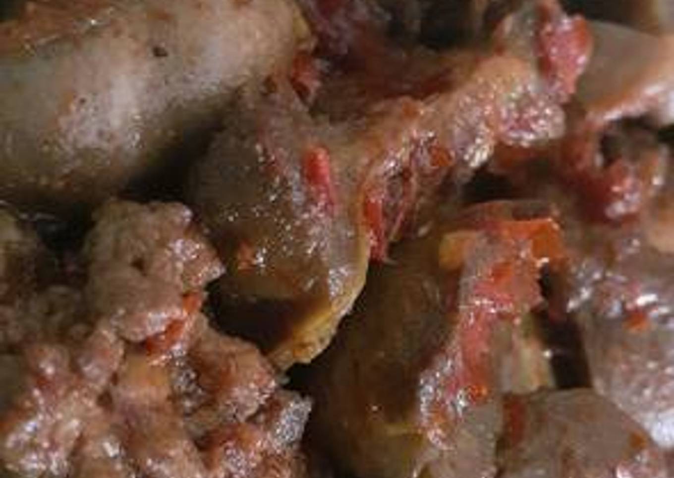 [9] Balado Sambal Ati Ampela Ayam