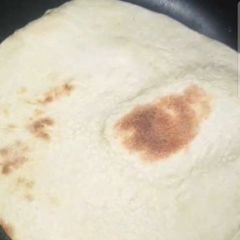 A picture of Flat Bread (Popularly Shawarma bread).