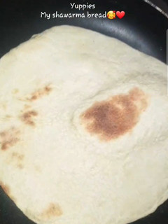 A picture of Flat Bread (Popularly Shawarma bread).
