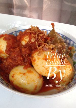 Foto resep Telur Balado ala bunda varo